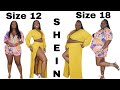 Size 12 vs 18 Try On Same Shein Curve Vacation Outfits | Spring & Summer 2022