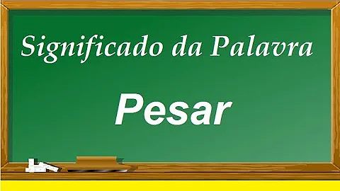 O que é sentimento de pesar?
