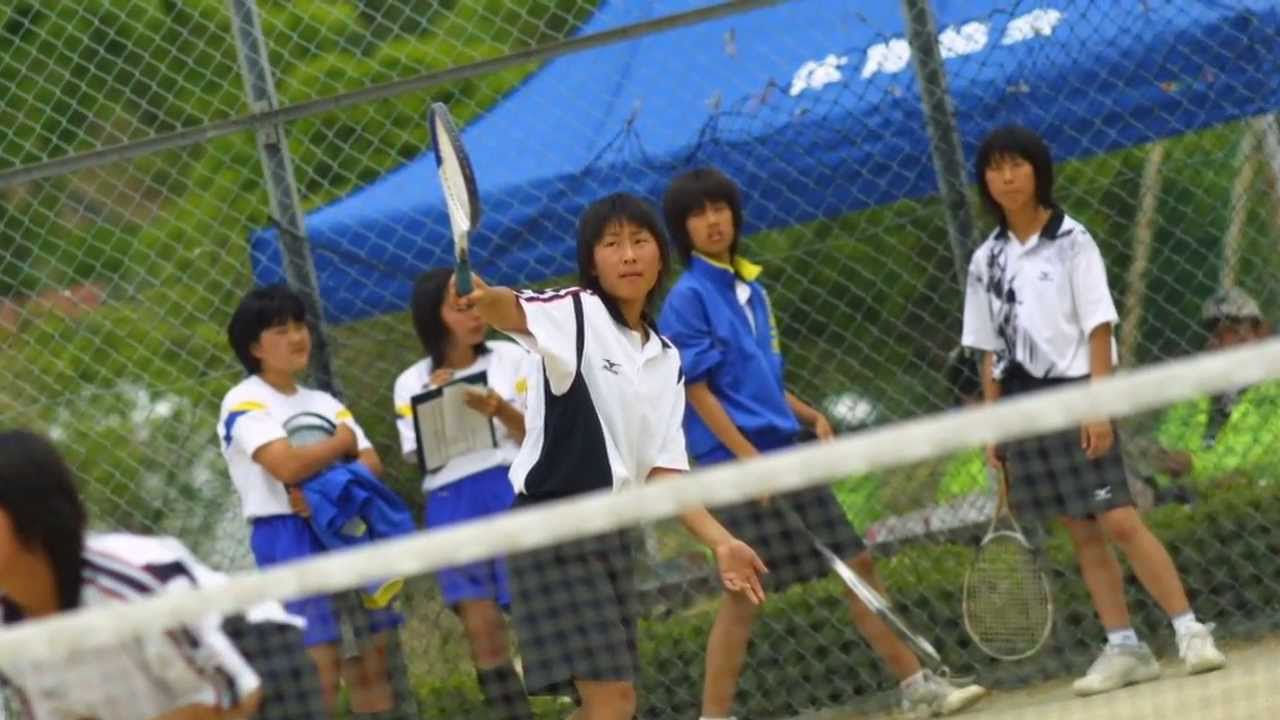 2005年 吉富中学校ソフトテニス部 - YouTube