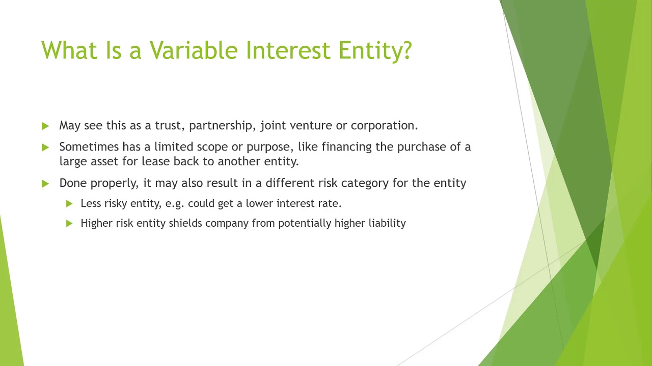 Variable Interest Entities (VIE): Definition and How They Work