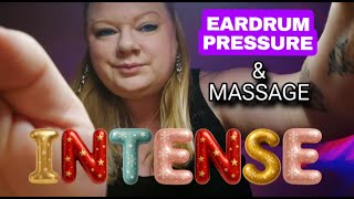 [ASMR] INTENSE Eardrum Pressure| Scalp & Body Massage (No Talking)