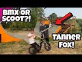 Caiden BMX vs Tanner Fox!
