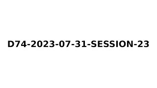 SESSION-23