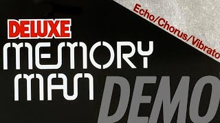 Electro-Harmonix - Deluxe Memory Man Echo/Chorus/Vibrato - Demo