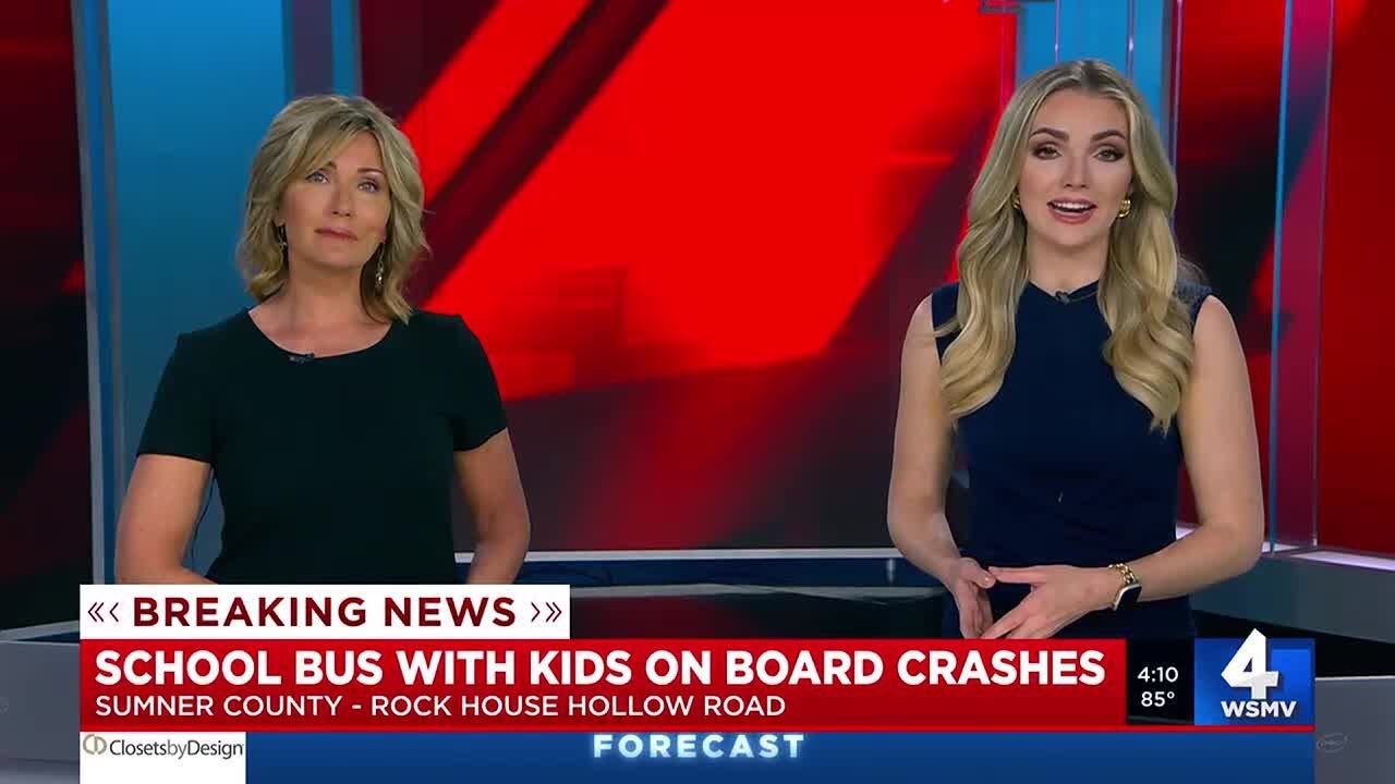 Multiple injuries reported after TN school bus carrying children flips ...