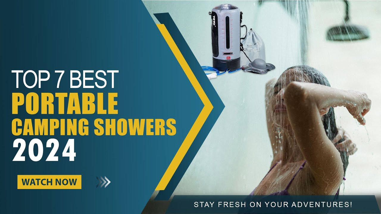 Best Portable Camping Showers: Stay Fresh on Your Adventures! - YouTube