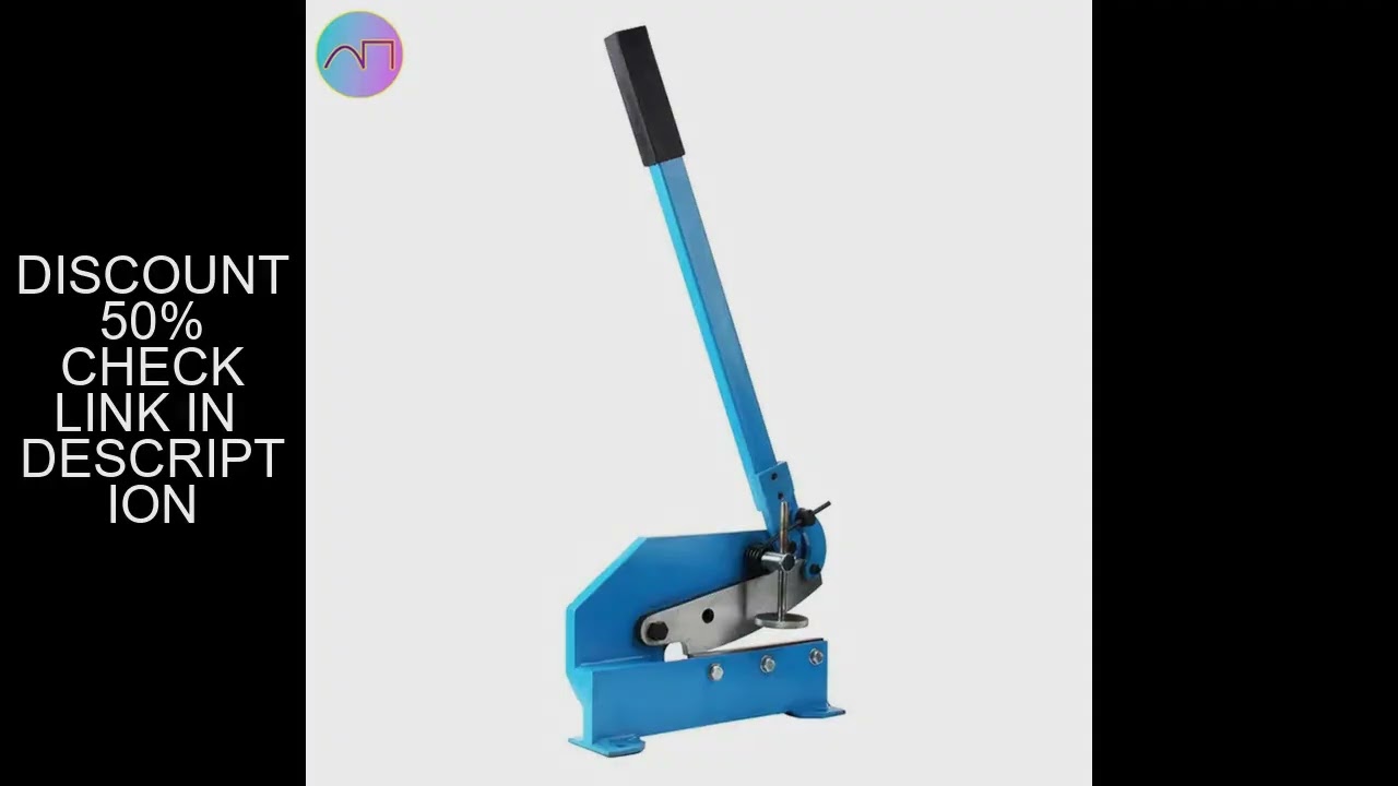 2025 8" Heavy-Duty Manual Metal Plate Shear Cutter W/ Thickened Blade Labor-Saving Handle for Cuttin