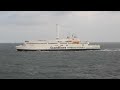 Fährschiff COPENHAGEN am 08.11.23 vor Rostock