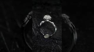 Floral-themed Wedding Ring | Bellflower Diamond Ring #jewelrymaker #howtomakejewelry #jewelry