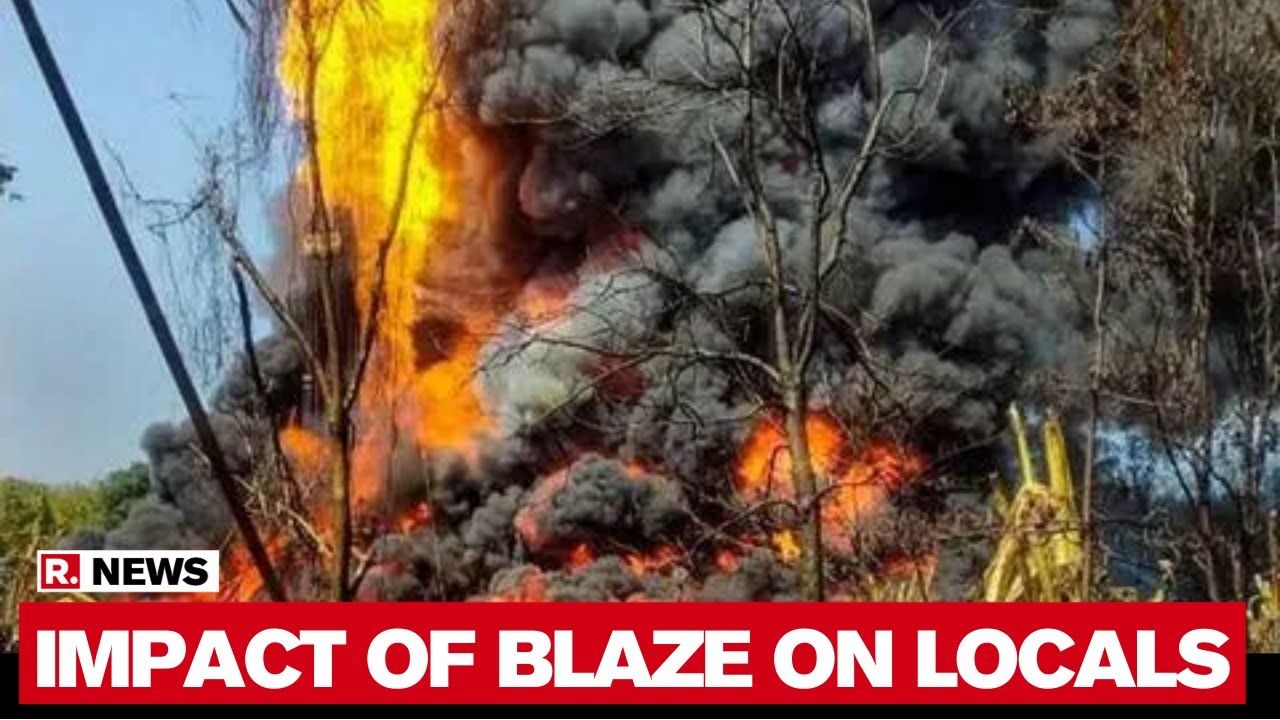 Assam Oil Well Fire: Over 7000 People Moved To Relief Camps