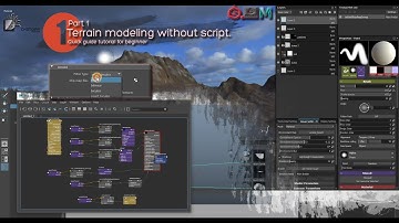 Q8. How to create Terrain in Maya quickly without any script? Part 1. By D-STORY.