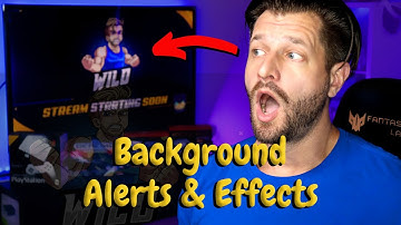 Awesome Background Alerts & Effects Trick For Live Streamers!