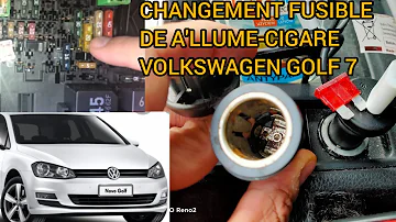Comment changer fusible allume cigare Touran ?