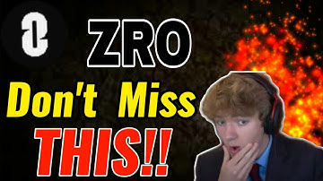 ZRO Coin Price Prediction update! ZRO Crypto News Today! LayerZero ZRO crypto