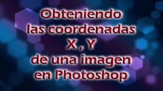 Photoshop: Obtener las coordenadas X, Y (en píxeles) de una imagen