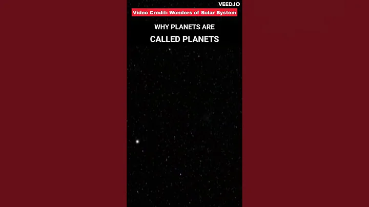 Why are planets called planets? Brian Cox