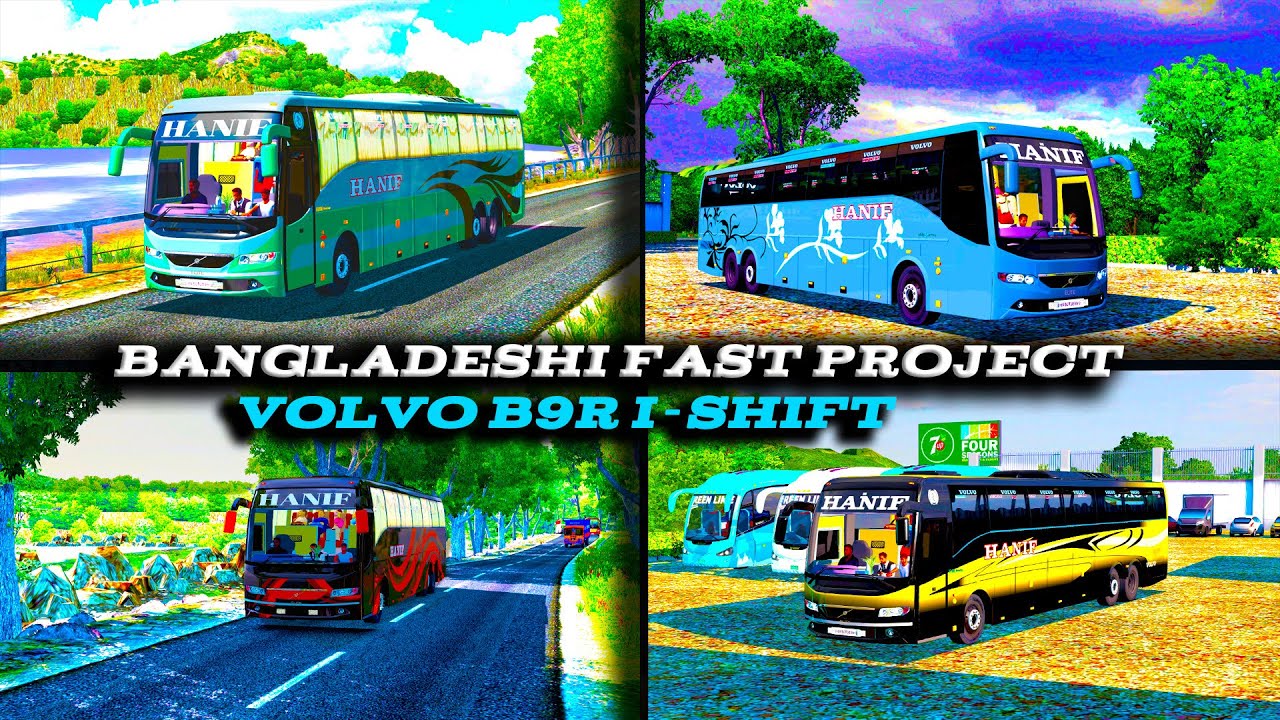 Bangladeshi New project VOLVO B9R I-Shift Multiaxle Bus (Review+Link )