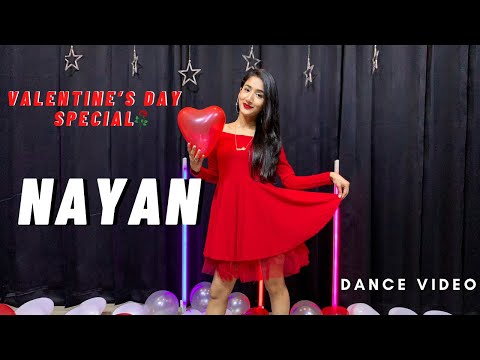 Nayan - Valentine's Day Special ❤️| Dance Video | Dhvani Bhanushali | Muskan Kalra | YouTube #Shorts