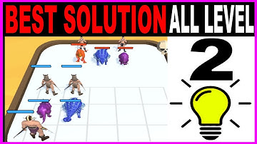 Merge Master Dinosaur Fusion Full Gameplay Walkthrough Answers Part 2 - All Levels Solutions Android