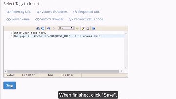 OneHoster’s cPanel tutorials:   How to create custom error pages