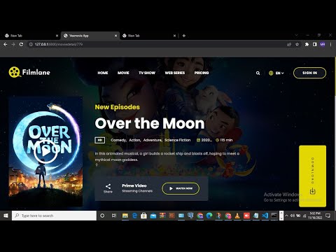 DJANGO NETFLIX MOVIE WEBSITE (OVERVIEW) part two