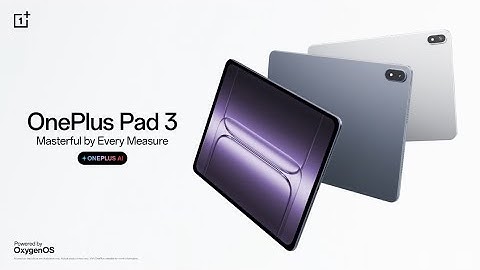 OnePlus Pad 3: Masterful by Every Measure｜Official Global Video