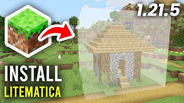 How To Install Litematica In Minecraft 1.21.5 - Full Guide