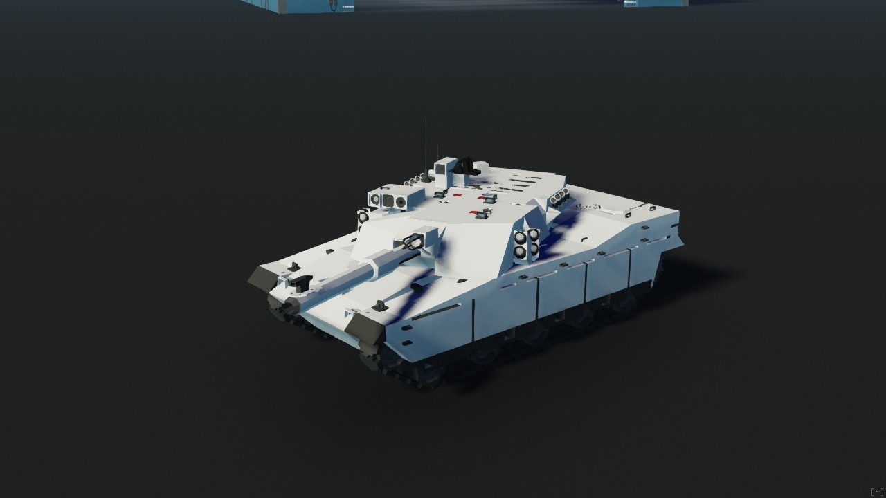 I made a new MBT in Stormworks (again..)