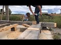 Birth of a Wooden Barn: A Timber Frame Journey Part 3 Birth of a Wooden Barn: A Timber Frame Journey Part 3