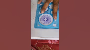 how many rotate my pen #satisfying #art #diy #spirograph #drawing #spirography #penart #spiroart