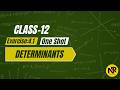 Class 12 Maths | Determinants Exercise 4.1 One Shot| NCERT Solutions | NR Maths Classes
