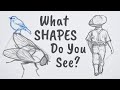 How to draw anything using simple shapes