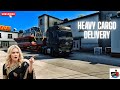 #ets2 #ets2gameplay Heavy Boat Delivery in ETS2 | Realistic Gameplay in ETS2 | No Commentary