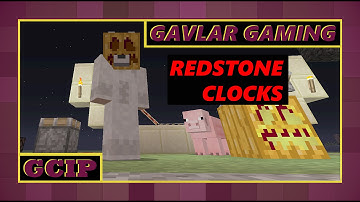 3 Redstone Clocks in Minecraft and use ideas