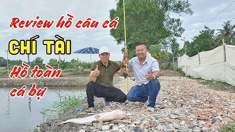 Review Hồ Câu Cá Giải Trí Chí Tài | Hồ Toàn Cá Lớn | Chung Nguyễn Fishing
