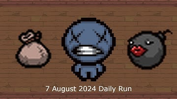 The Binding of Isaac Daily Run 7 August 2024