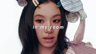 chaeyoung (twice) - in my room (sped up) 