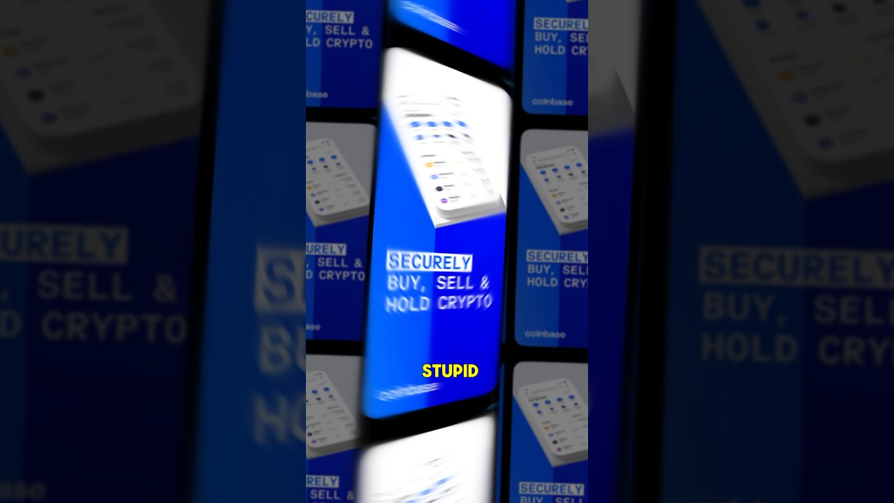 NEVER keep crypto on an exchange #crypto #coinbase - YouTube