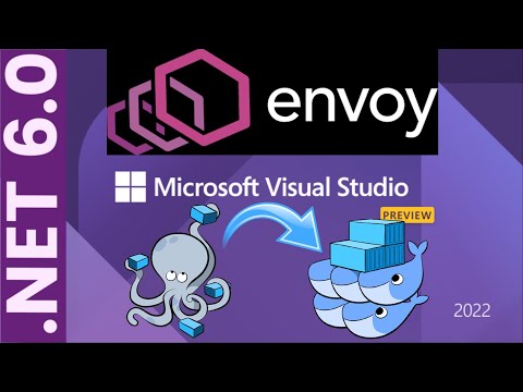 Microservices NET 6.0 | Gateway Envoy | Docker Compose | Visual Studio 2022