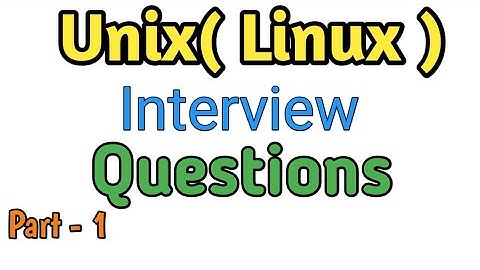 Unix Interview Questions |Basic unix commands 2020 | Learning phase