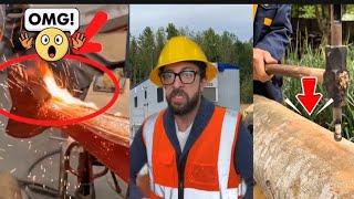 Work smart and efficiently ✅ like professional craftsmen#smart #workers #adam #construction 