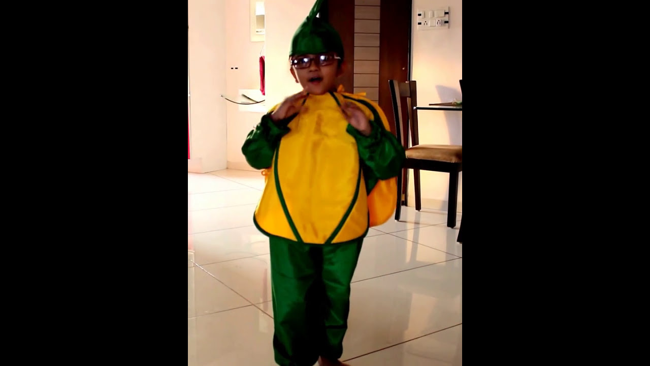 Papaya Fruit in fancy dress competition YouTube