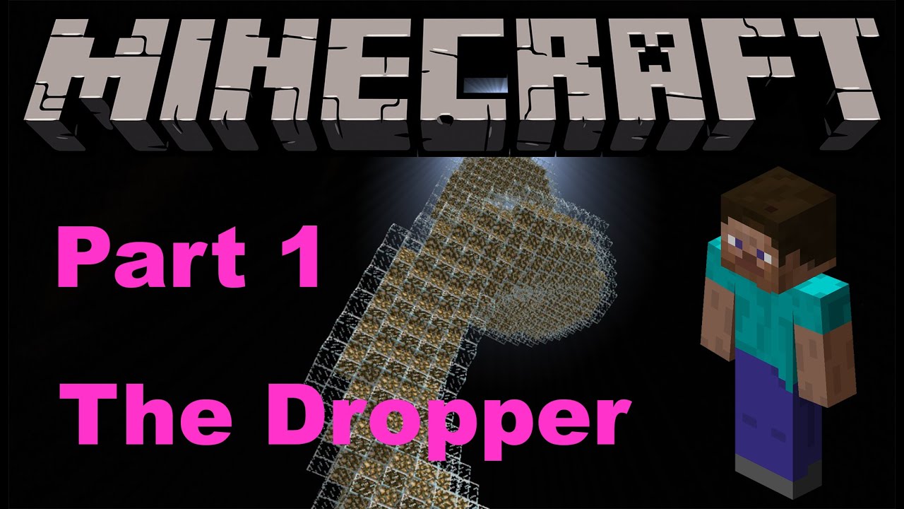 Minecraft - The Dropper Part 1 - YouTube