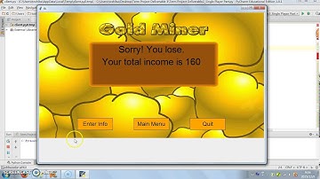 15-112 Term Project Gold Miner Game by Yingtian Zhu