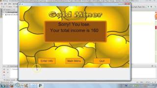 15-112 Term Project Gold Miner Game by Yingtian Zhu screenshot 2