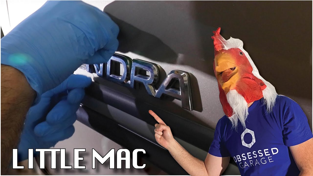 Toyota Tundra badge removal