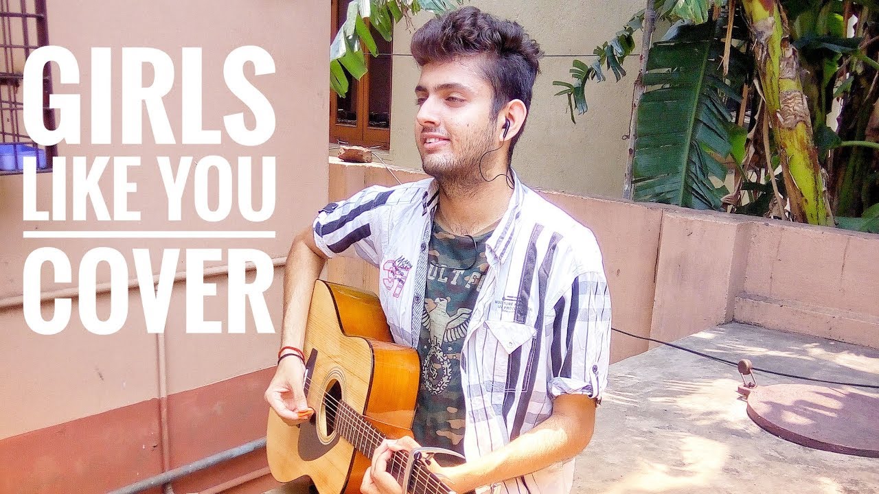 Girls Like You- Maroon 5 ft. Cardi B | Cover by Ashutosh Pandey | Unplugged Cover