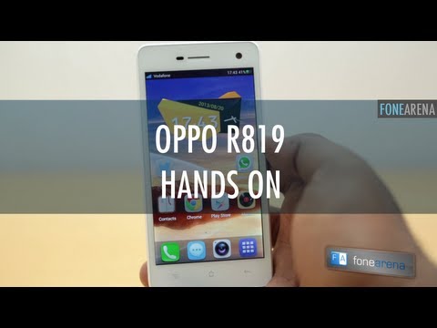 Oppo R819 Hands On Overview
