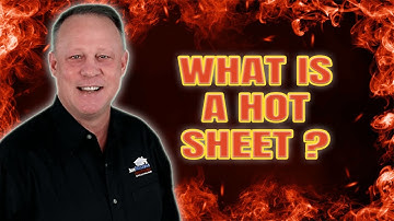 What Is A Real Estate Hot Sheet? | MLS Hot Sheet