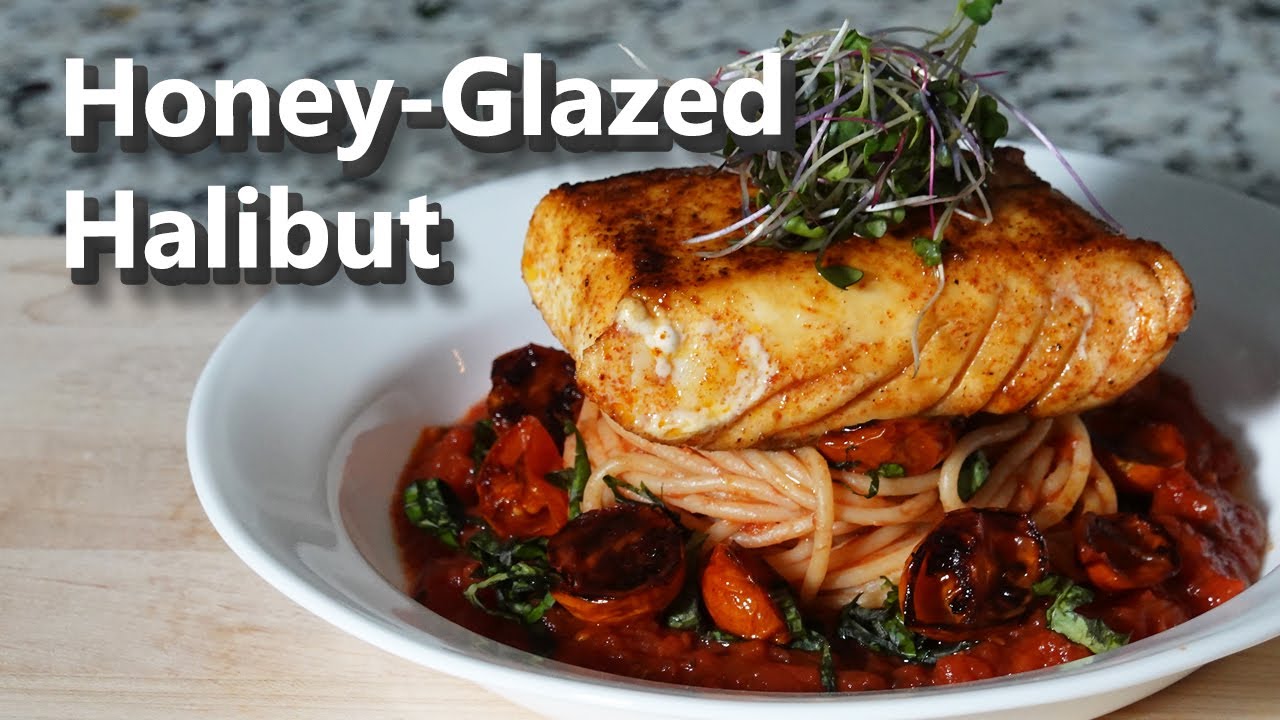 Honey-Glazed Halibut | Cooking Miles Style How To